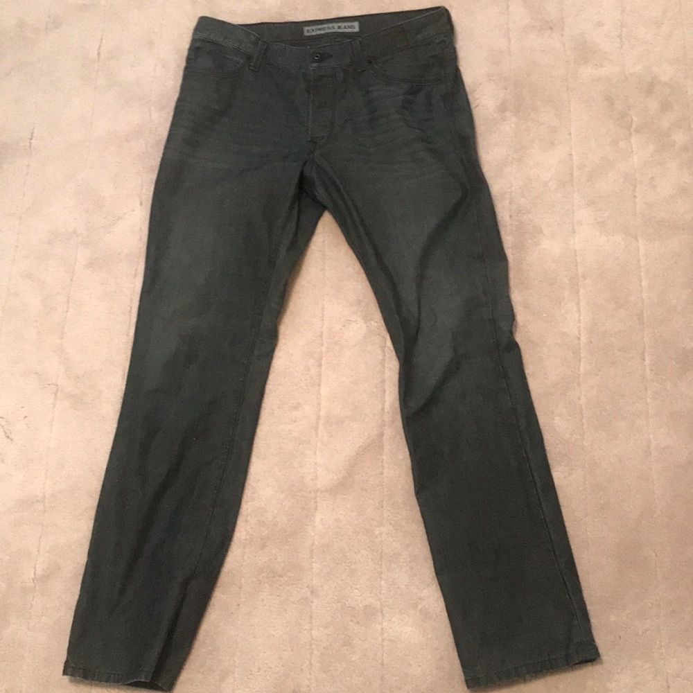 Express Black Jeans 34x34